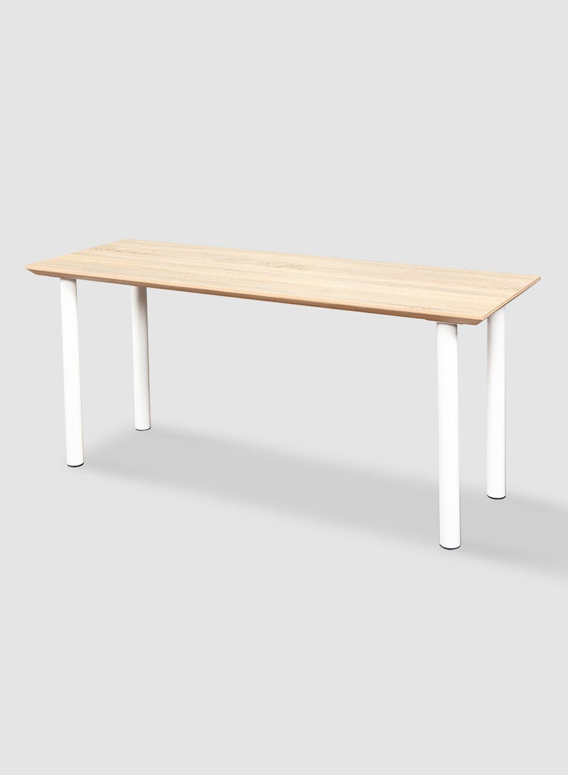 Switch - Office Desk Computer Table Or Study Table -  Home Office For Laptop Table - Beige/white 1400*490*650mm - Image 1