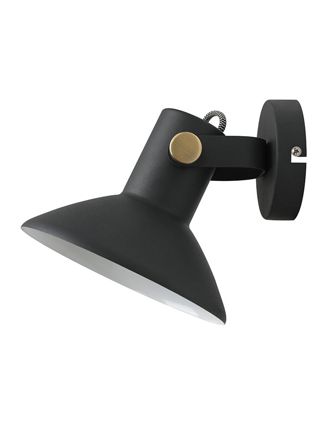 Switch - Elegant Style Wall Light Unique Luxury Quality Material for the Perfect Stylish Home Black/Antique Brass Sand Black/Antique Brass 22 x 18 x 17.5cm - Image 1