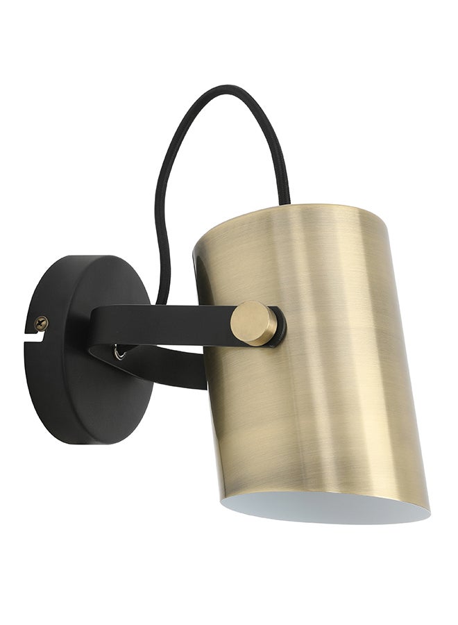 Switch - Elegant Style Wall Light Antique Brass Antique Brass/Sand Black 10x20.9x19.4cm - Image 1