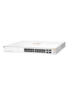 Switch Aruba Smart 24Port 10-100-1000Mbps + 4Port Sfp-Sfp+ 1-10Gbe 370W Managed Rackmount White - v1649383280/N53074315A_1