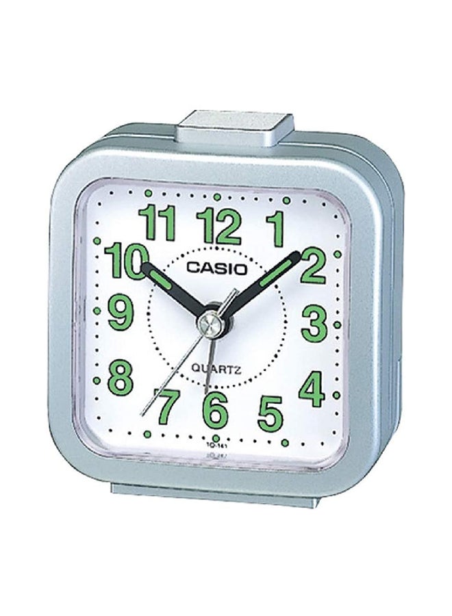 CASIO Square Shape Alarm Clock Grey 6.1 x 6.1 x 3.2cm