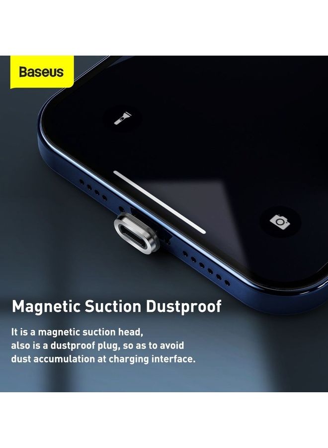 Baseus USB C to Lightning-Fast Charging Cable 20W PD Zinc Magnetic Power Delivery Data Transfer 1M Compatible with iPhone SE,13/12/11 Pro/Max/mini, New iPad 9 SE 6 7 8 X Plus Black  - Image 3