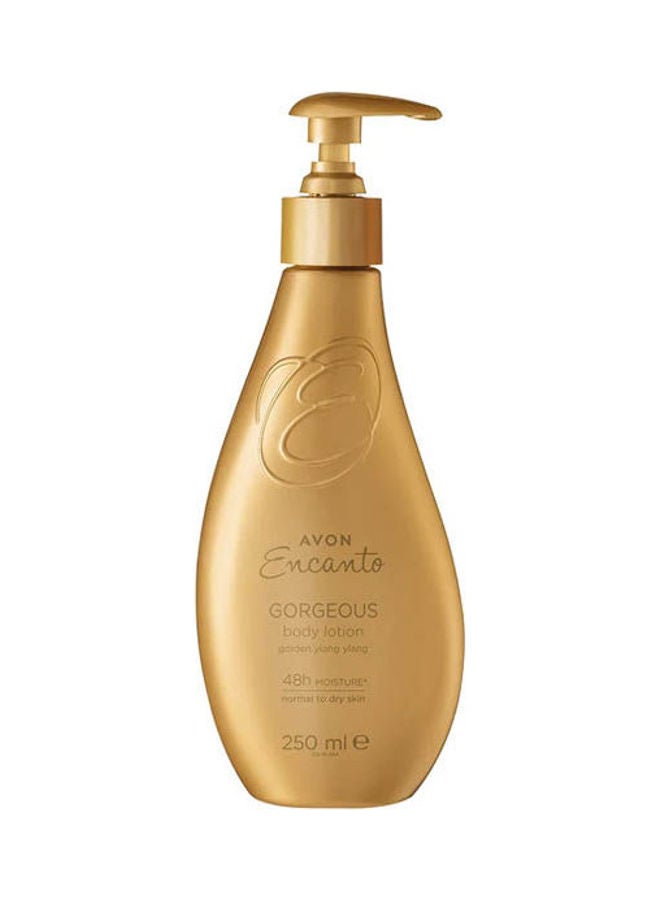 Encanto Gorgeous Body Lotion Golden 48H Moisture Gold 250ml - v1649403589/N53074534A_1