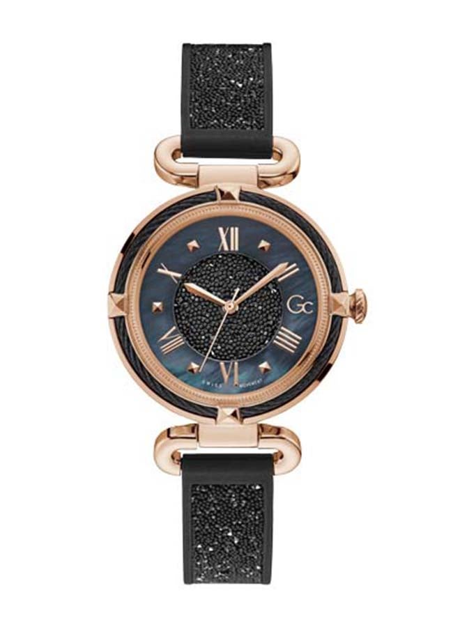 Gc - Women's Silicone Strap Watch  Y58003L2MF - Image 1