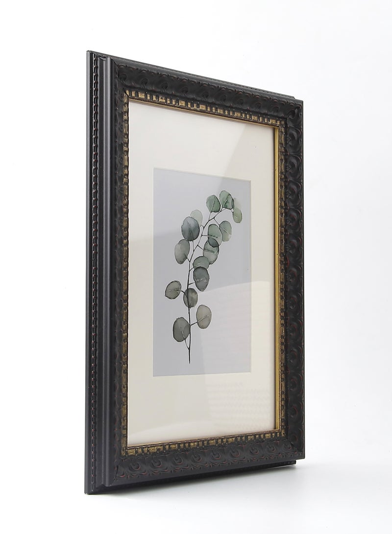 ايب اند فلو - إطارات حائط بإطار خارجي أسود outer frame size: L25xH34 xT3cm for photo size: 5x7بوصة - Image 1
