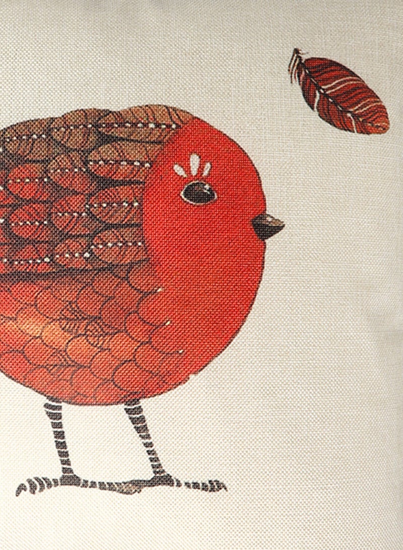 شيمي فوج وسادة ديكور مقاس 45×45 سم لديكور غرفتي النوم والمعيشة، متعددة الألوان كتان متعدد الألوان  - Image 4