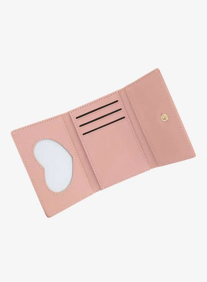 R&B Bi Fold Pu Casual Best Women's Square Wallet Pink