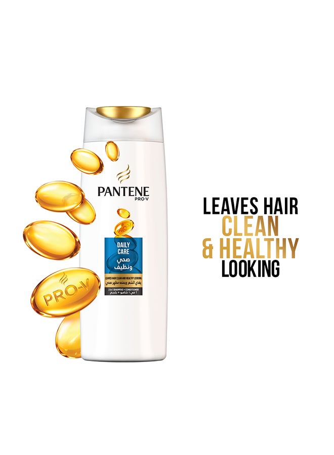Pantene - Pro V Daily Care 2 in1 Shampoo 600ml+400ml Pack Of 2 - Image 1