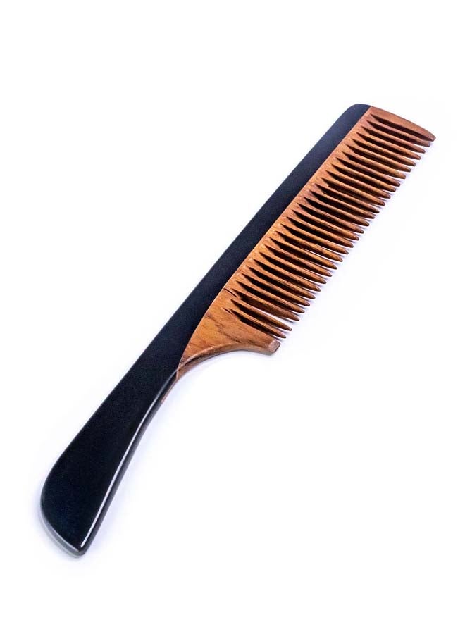 وان تيك مشط من خشب الصندل بني