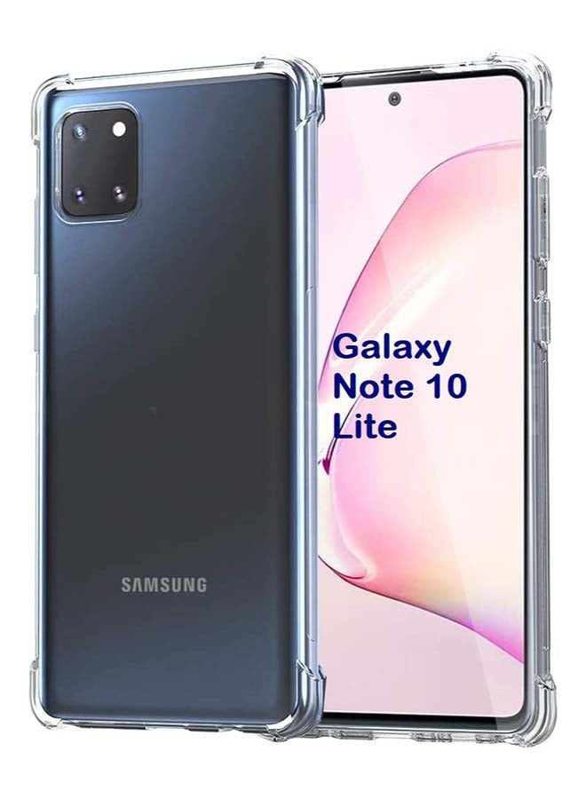 MARGOUN Shockproof Gorilla Bumper TPU Case Cover For Samsung Galaxy Note 10 Lite/Galaxy A81 Clear - Image 1