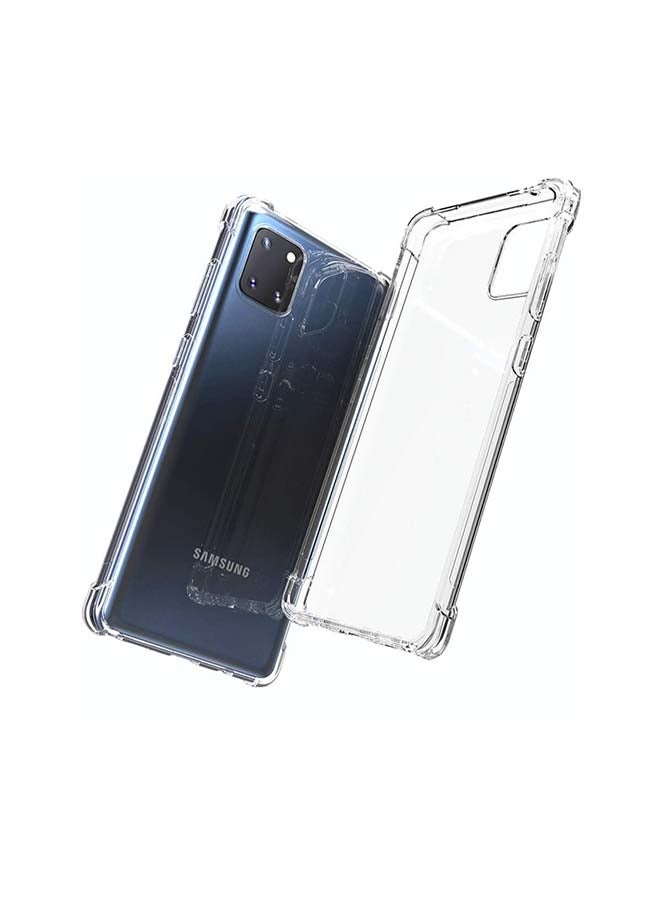 MARGOUN Shockproof Gorilla Bumper TPU Case Cover For Samsung Galaxy Note 10 Lite/Galaxy A81 Clear - Image 2
