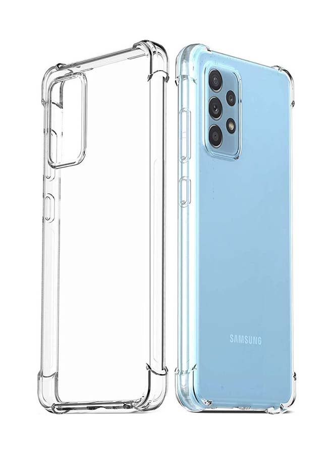 MARGOUN Shockproof Gorilla Bumper TPU Case Cover For Samsung Galaxy A52 4G/A52 5G Transparent - Image 2