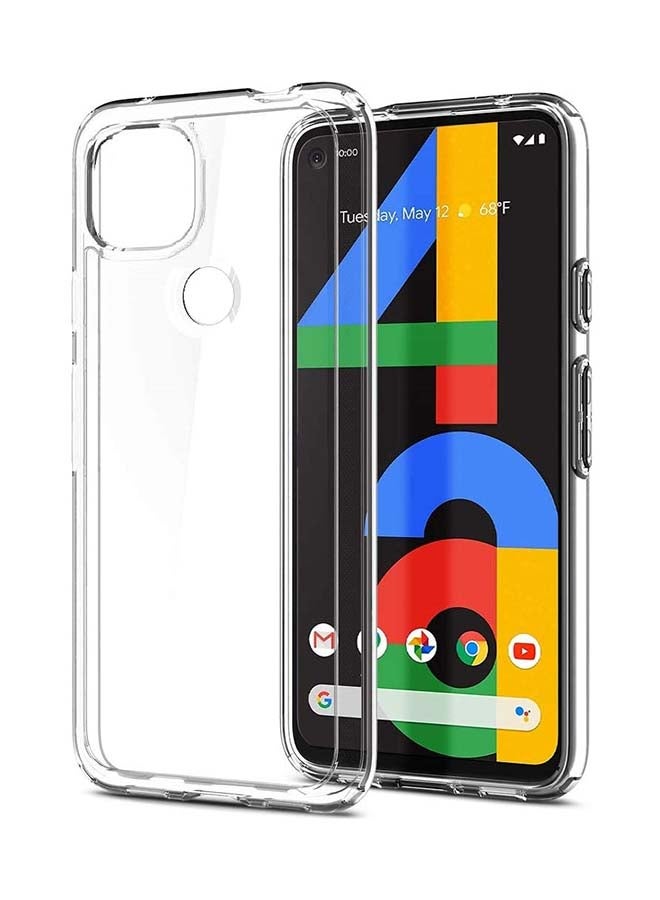 MARGOUN Shockproof TPU Case Cover For Google Pixel 4a 5G Transparent - Image 1