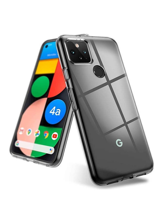 MARGOUN Shockproof TPU Case Cover For Google Pixel 4a 5G Transparent - Image 2