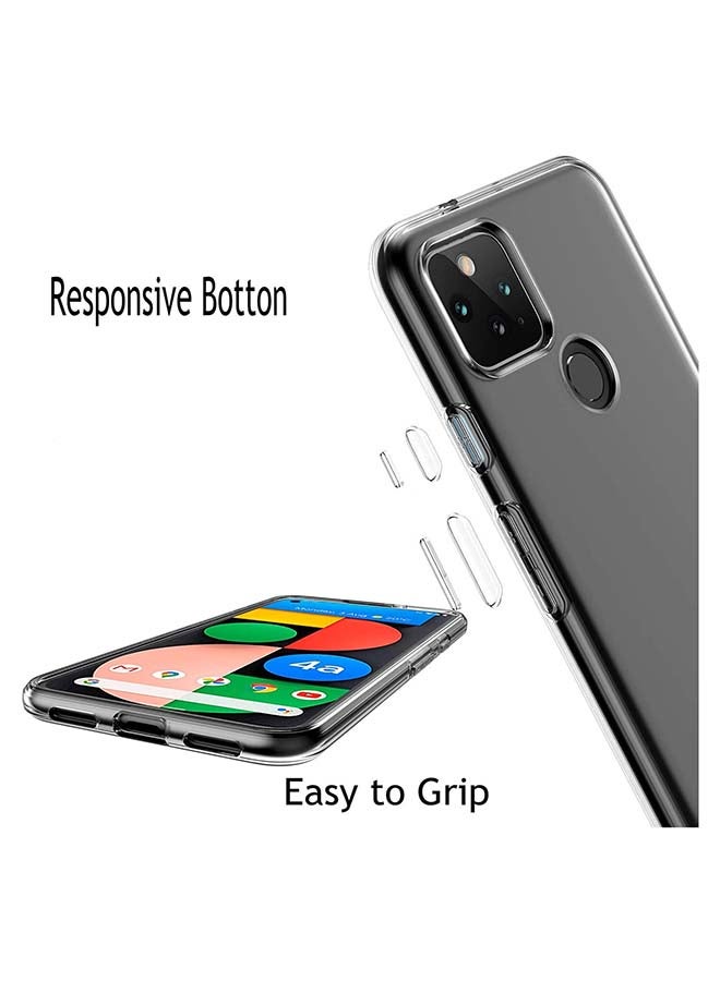 MARGOUN Shockproof TPU Case Cover For Google Pixel 4a 5G Transparent - Image 4