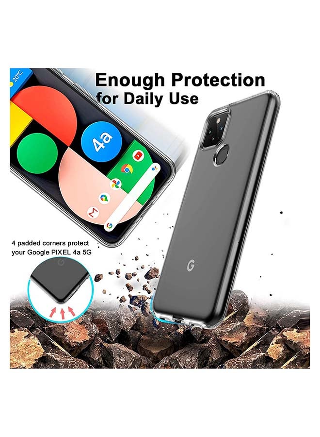 MARGOUN Shockproof TPU Case Cover For Google Pixel 4a 5G Transparent - Image 5