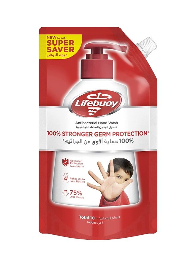 Lifebuoy Anti Bacterial Hand Wash Pouch Refill 1000ml - Image 2