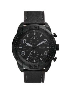 FOSSIL Men's Bronson Chronograph Eco Leather Watch FS5874  - Image 1