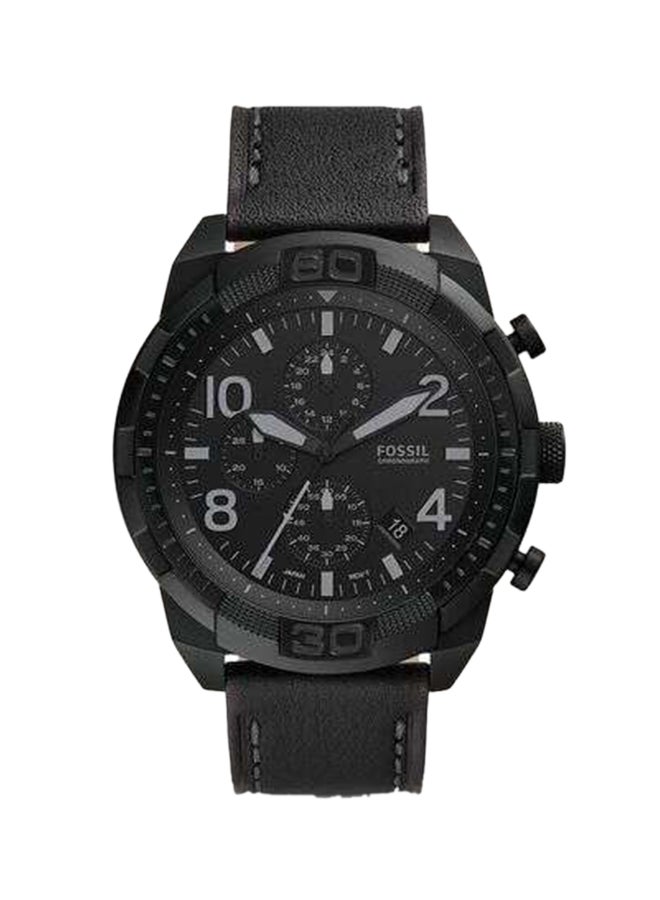 FOSSIL Men's Bronson Chronograph Eco Leather Watch FS5874  - Image 1