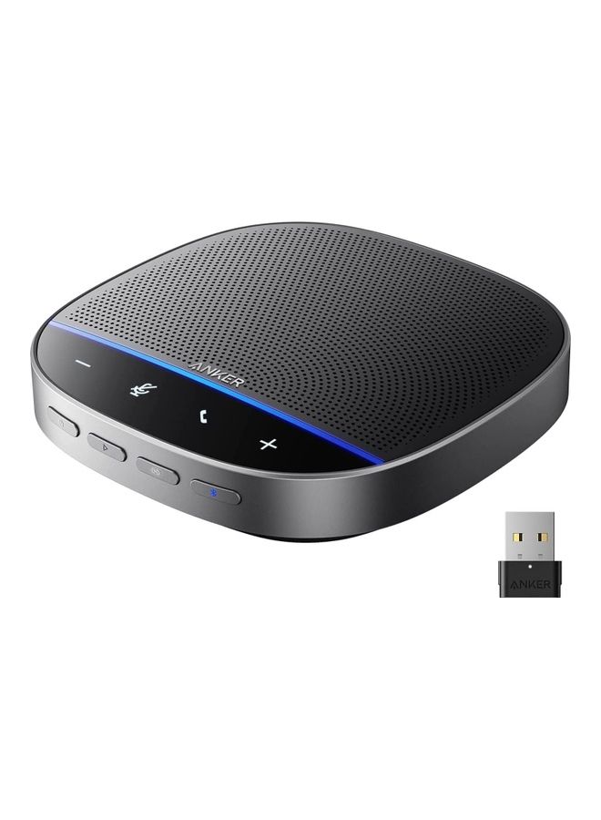 PowerConf S500 Speakerphone with Zoom Rooms Certification, USB-C Conference Bluetooth Speaker, Microphone with Premium Voice Pickup Black - v1649424790/N53074732A_1