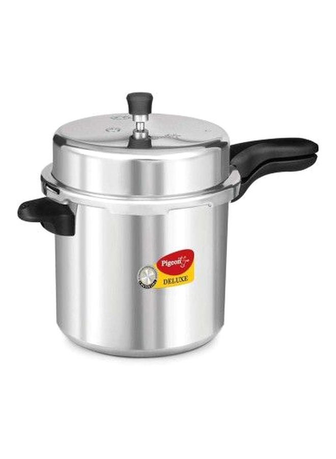pigeon Aluminium Premium Quality Induction Compatible Base NonStick NonStick Pressure Cooker 12Liters  - Image 2