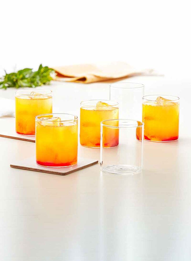 BOROSIL 6-Piece Vision Squat Glass Set Clear  - Image 4