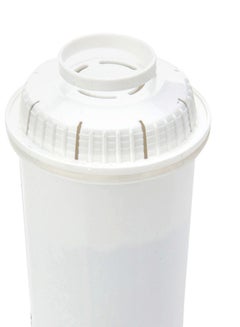Pack of 3 Water Filter - Easy Installation - Water Filtration For Clean Drinking Water - White White 4 x 4 x 10cm