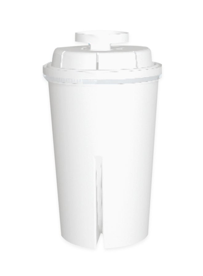 Amal - Pack of 3 Water Filter - Easy Installation - Water Filtration For Clean Drinking Water - White White 4 x 4 x 10cm - Image 1