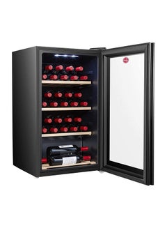 HOOVER 34 Bottle Freestanding Wine Cooler 34 Pcs 0 W HWC-H34-B Black ...