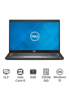 DELL Renewed Latitude 7390 Convertible 2-In-1 (Upgraded Version) Laptop With 13.3-Inch Full HD Display, Core i5 Processor/8GB RAM/256GB SSD/Intel UHD Graphics/Windows 10 Black  - Image 1