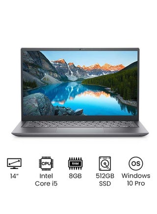 Inspiron 14 5410 (Upgraded Version) Laptop With 14 Inch Full HD Display, 11th Gen Core i5-11300H Processor/512GB SSD/8GB RAM/Intel Iris XE Graphics/Windows 10 Pro English Platinum Silver - v1649432302/N52571810A_1