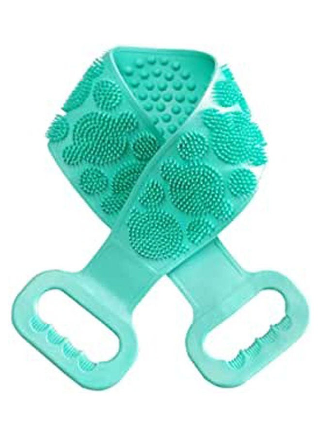 Silicone Bath Body And Skin Brush Belt Green 72cm