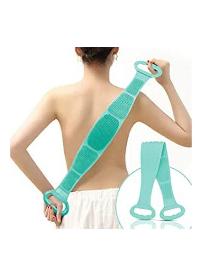 Silicone Bath Body And Skin Brush Belt Green 72cm