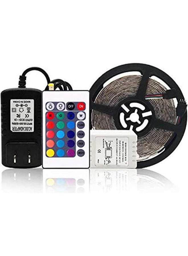 Led Light With Light Strip Waterproof 3528Rgb Color Marquee With 44 Key Controller Set Multicolour - Image 1