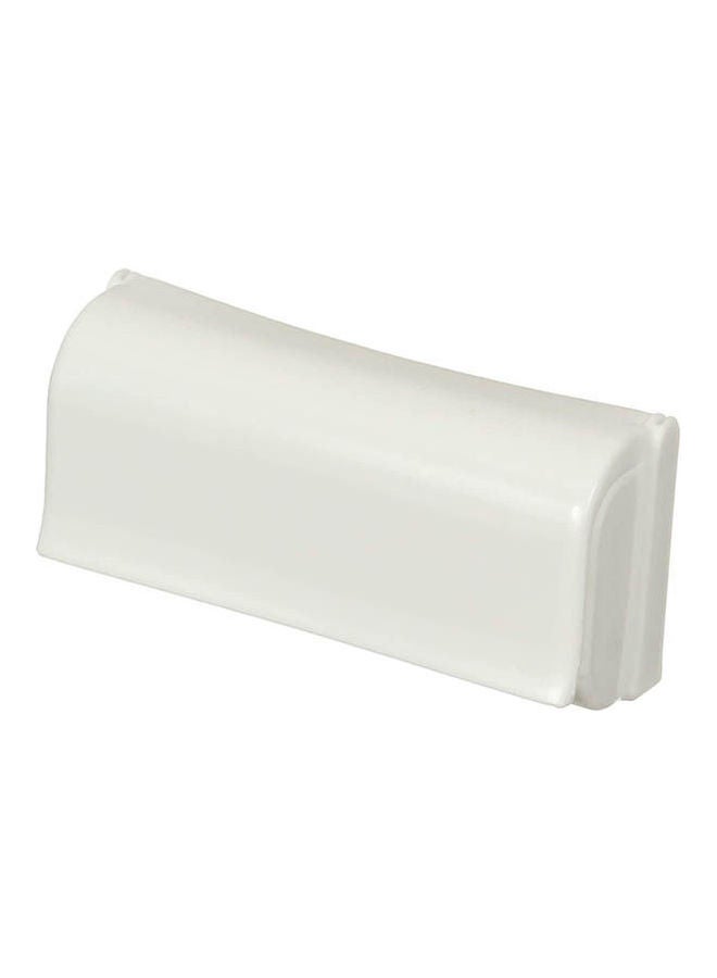 Generic - Plastic Toothpaste Dispenser And Toothbrushes Holder White - Image 1