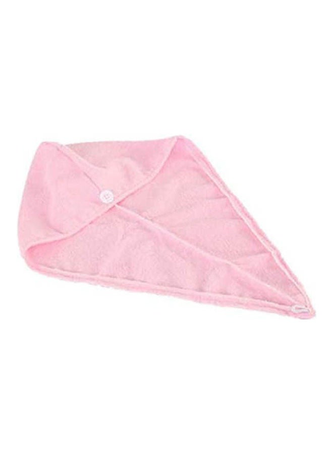 2 Pcs Hair Towel Wrap,Hair Drying Pink - Image 1