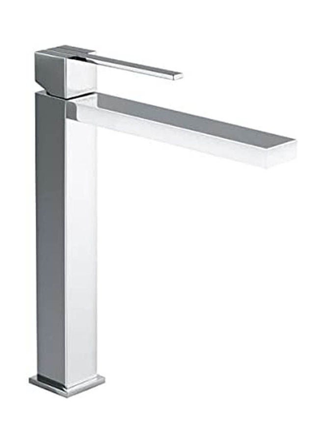 رامون سولر 4910 Single Hand High Basin Mixer Silver - Image 1