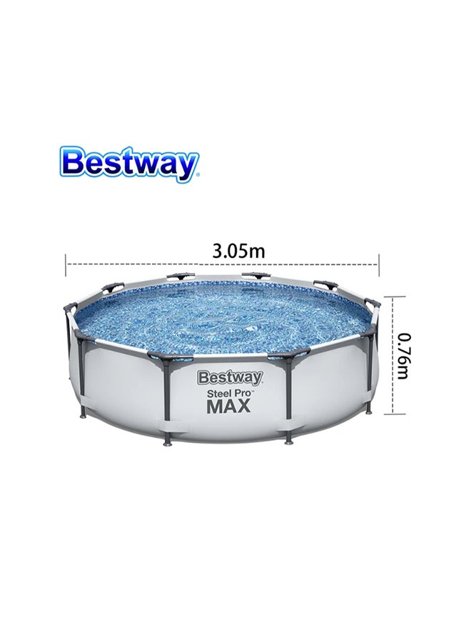 Bestway Steel Pro Frame Pool Set( Pool Filter Pump) 305x76cm  - Image 5
