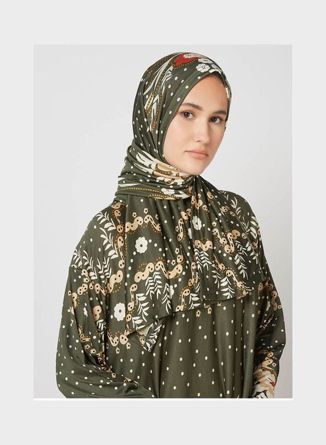 ARTLOOK - Long Sleeve Printed Praying Clothes Multicolor - Image 1