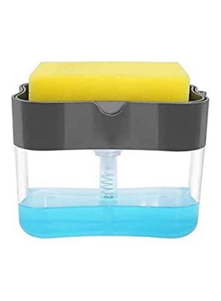 Soap Pump Dispenser And Sponge Holder Grey - v1649579965/N53085603A_1