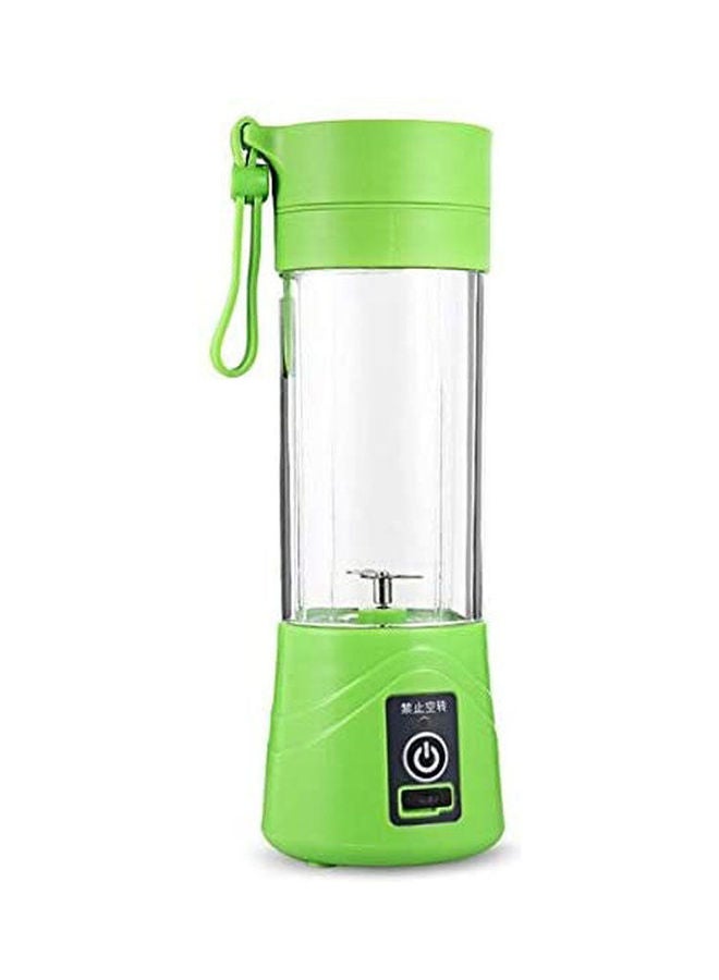 Portable Blender Mixer Rechargeable Blender Smoothie Single Served Usb Electric Safety Juicer Cup Shakes And Smoothies Blender Usb Charging Sport Mini Juice Maker 500 ml AS-110637-K13 Green  - Image 2