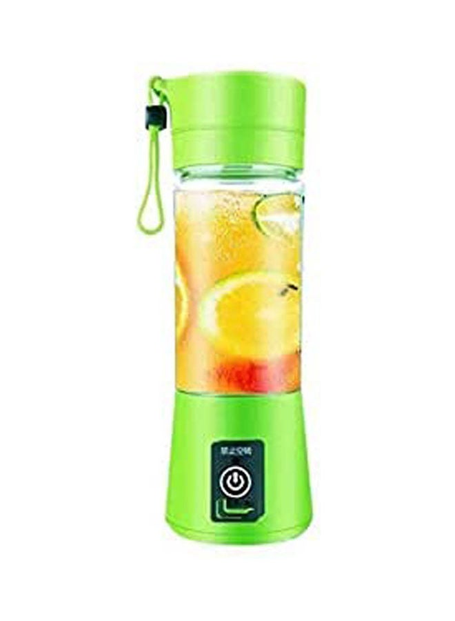 Portable Blender Mixer Rechargeable Blender Smoothie Single Served Usb Electric Safety Juicer Cup Shakes And Smoothies Blender Usb Charging Sport Mini Juice Maker 500 ml AS-110637-K13 Green  - Image 1