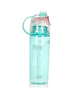 Water Bottle With Spray Blue 600ml
