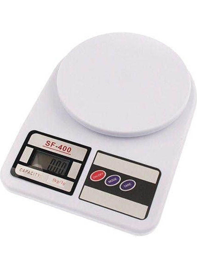 Digital Electronic Kitchen Scale White 10kg - Image 1