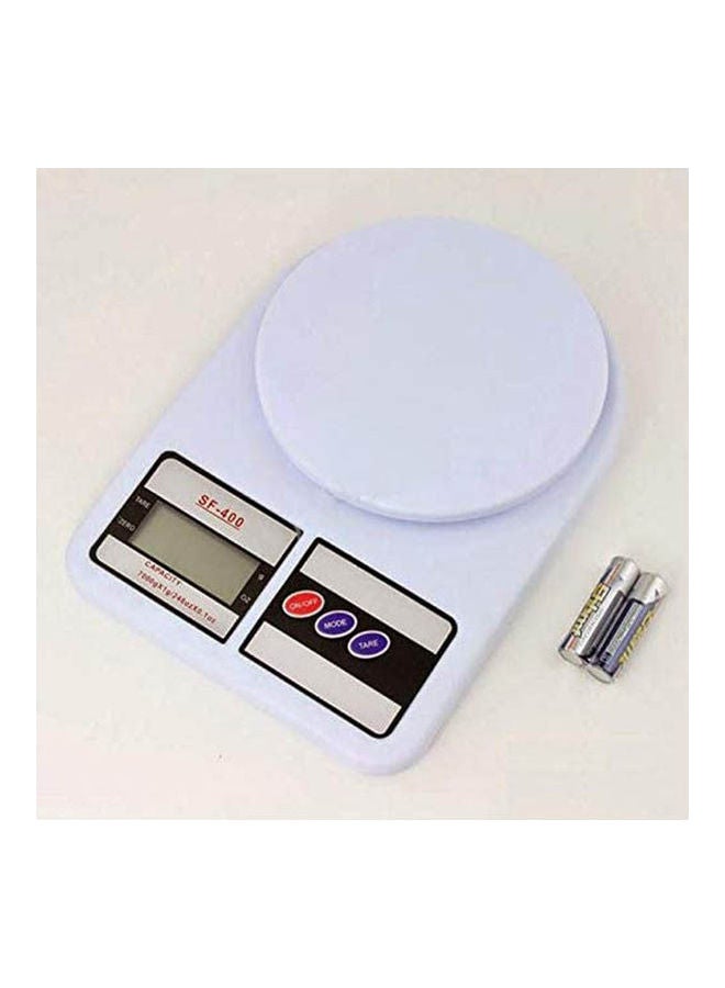 Digital Electronic Kitchen Scale White 10kg - Image 2