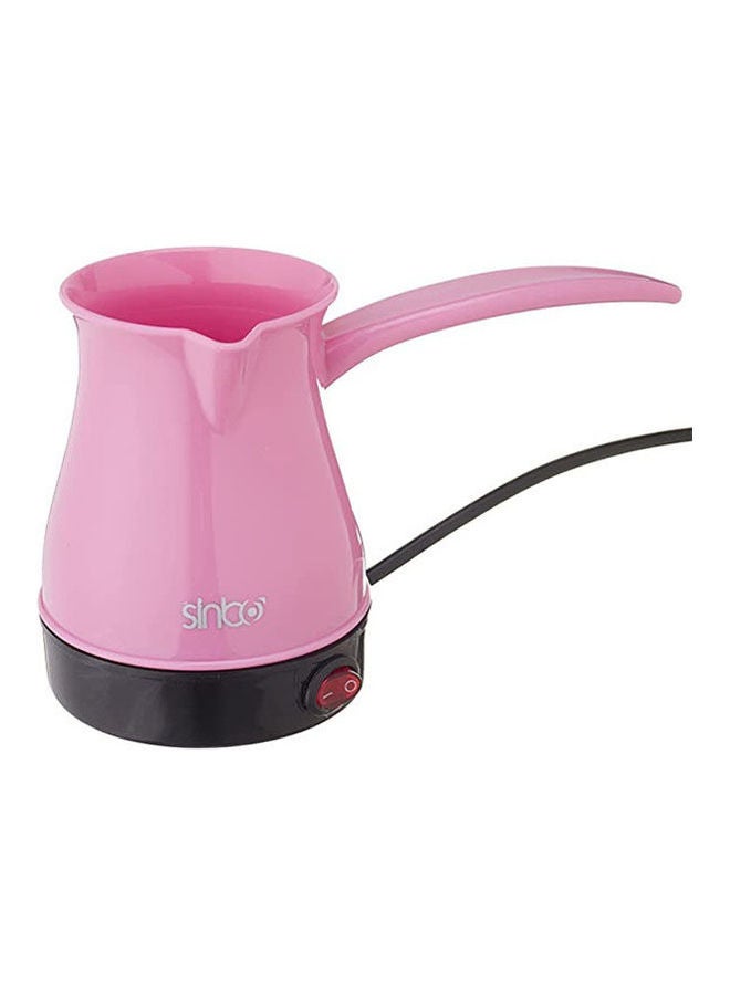 Sinbo - Electric Coffee Pot Pink 12 x 19 x 8cm - Image 1