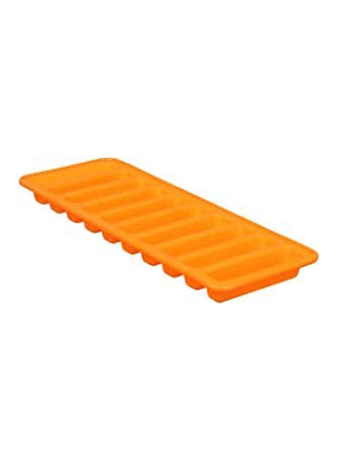 Generic - Rubber Finger Shaped Rectangular Ice Tray Mold Orange ‎22 x 20.8 x 13.2cm - Image 1