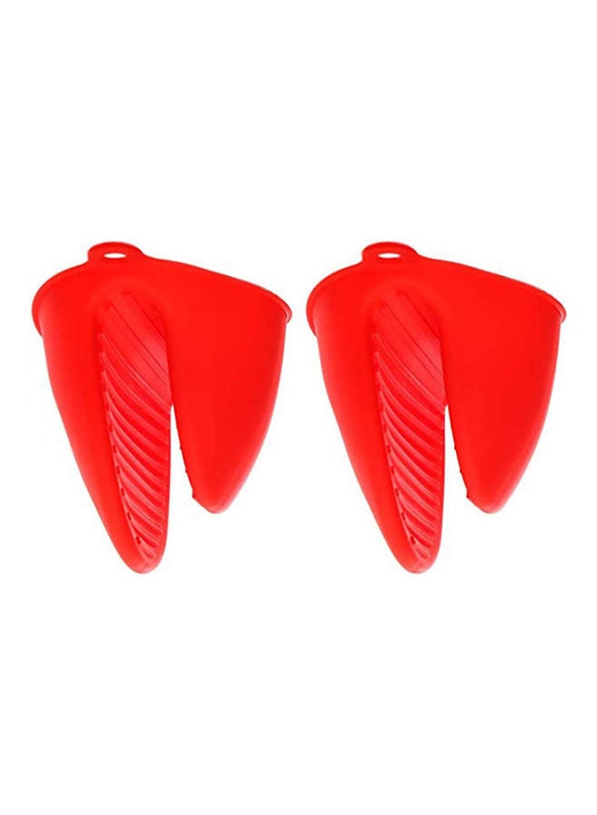 Pot Holder Set Of 2 Pieces For Kitchen Red