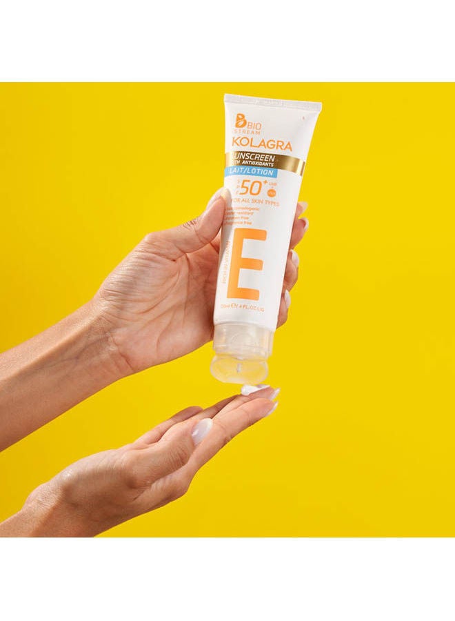 KOLAGRA Kolagra Sun Lotion Spf50+ White 120ml  - Image 3