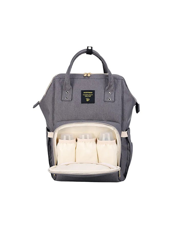 Multifunctional Large Capacity Baby Diaper Backpack With Waterproof Pocket And Zipper - v1649586730/N12740181A_10